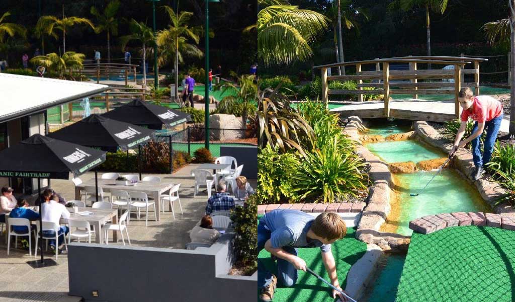 Oasis Supa Golf and Adventure Putt Mini Golf from parents who travel